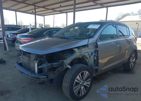 2014 Kia Sportage Ex z USA, uszkodzony, nr VIN KNDPCCAC4E7627413